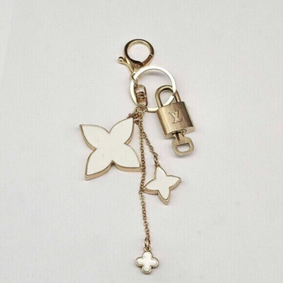 Authentic Louis Vuitton Lock & Key with unbranded Bagcharm, Keycharm, Keychain - Picture 5 of 10